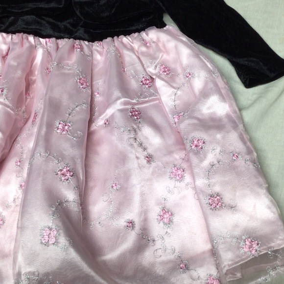 Wonderkids Black and Pink Formal Dress - Picture 3 of 9